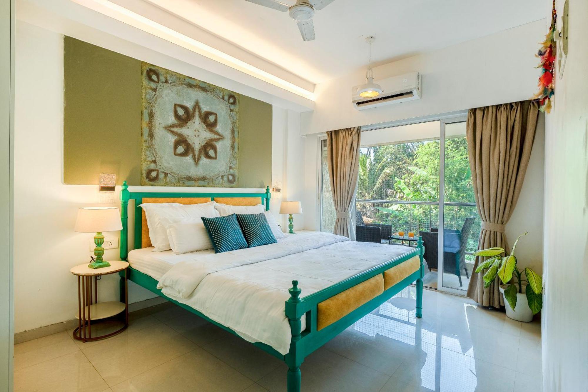 2Bhk Walk To Anjuna & Vagator Beach Sol By Affcasa Exterior photo